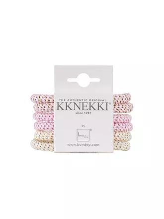 KKNEKKI | Lot de 6 élastiques à cheveux BUNDLE 9 | rosa